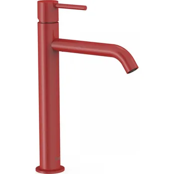 Vodovodní baterie Tres STUDY COLORS Jednopáková umyvadlová baterie bez výpusti 30,4 cm, 26230701 Provedení: Červená