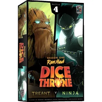 Desková hra Roxley Games Dice Throne: Season One Rerolled - Treant vs. Ninja