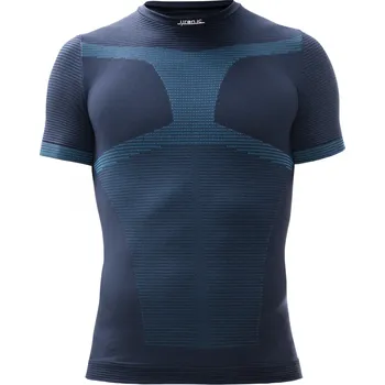 Pánské funkční tričko s krátkým rukávem IRON-IC - modrá Barva: Modrá, Velikost: S/M