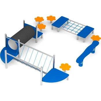 Dětské hřiště Playground System Dětské hřiště z nerezu - Sestava Bongoo 18015