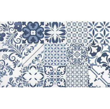 Dlažba Dlažba Tonalite Aquarel blu 15x15 cm mat AQUSTABL