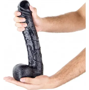 Dildo Hung Lock The Giant, vinylové dildo s Vac-U-Lock 30 x 5,4–6,2 cm