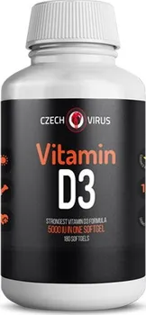 Czech Virus Vitamin D3 180 cps.