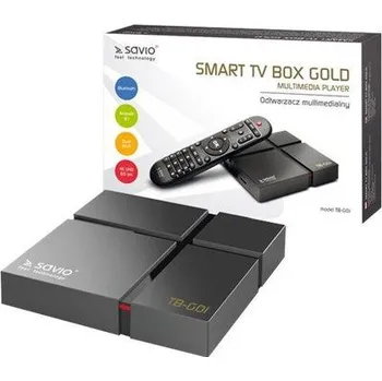 Multimediální centrum SAVIO Smart TV Box Gold TB-G01 16 GB