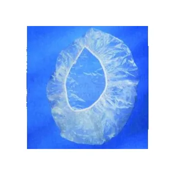 Jednorázová čepice igelitová s gumou