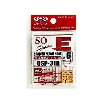 Rybářský háček Háček Vanfook OSP-31BL Red Vel.8 (8ks)