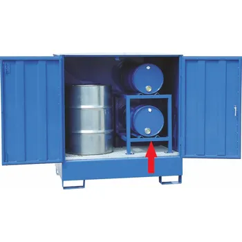 Dílenský regál SOMAX STOJAN NA DVA 60L SUDY