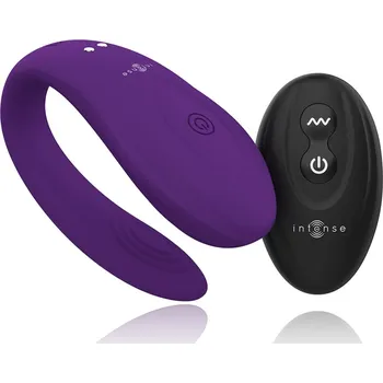 Vibrátor Intense Bruno Partner Double Pleasure Purple