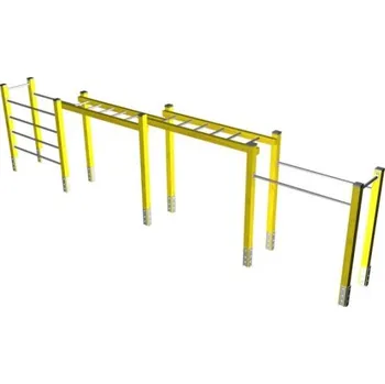 Dětské hřiště Playground System Workoutový prvek - venkovní fitness sestava A