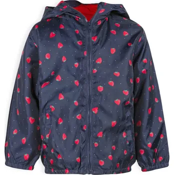 Dívčí jarní bunda LOSAN JAHODY modrá Velikost: 98