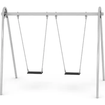 Dětská houpačka Playground System Houpačka z nerezu pro dvě děti DUO - 13058
