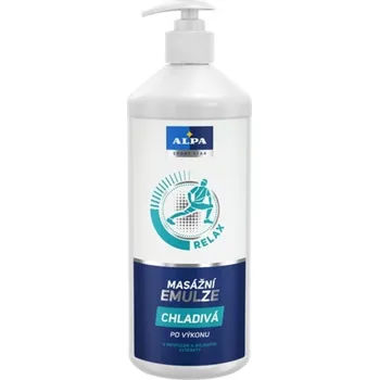 Masážní přípravek M trade ALPA emulze CHLADIVÁ 1l