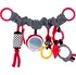 Hračka na kočárek Canpol babies Sensory Toys kontrastní závěsná hračka na kočárek/autosedačku červená