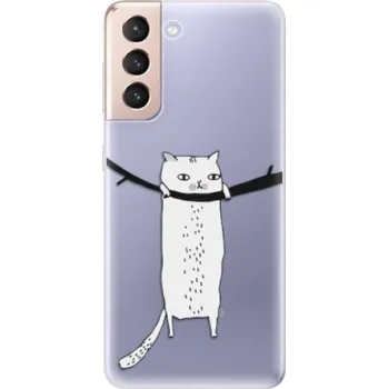 Odolné silikonové pouzdro iSaprio - Hang in there - Samsung Galaxy S21