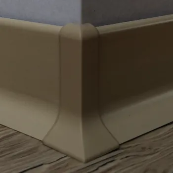 ukončovací lišta Roh k soklu Profil-EU cappuccino, PVC, SKPVCVNER4CA