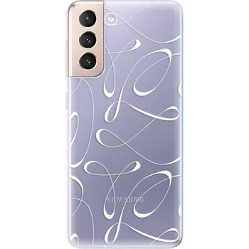 Pouzdro na mobilní telefon Odolné silikonové pouzdro iSaprio - Fancy - white - Samsung Galaxy S21