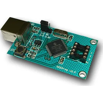 Vývojová deska USB EEPROM SPI programátor - 25xxx Microchip, ATMEL