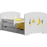 Postel 20S 180/90 cm + matrace + šuplík bílá