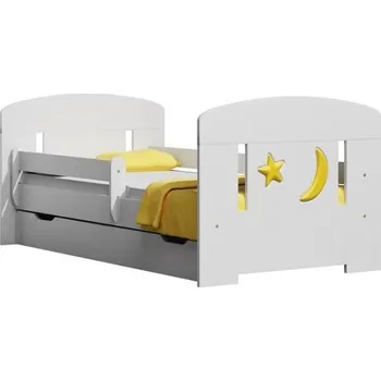 Dětská postel Postel 20S 180/90 cm + matrace + šuplík bílá