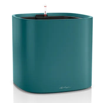 Květináč Lechuza Pila Color květináč (kompletní set) petrolově modrá