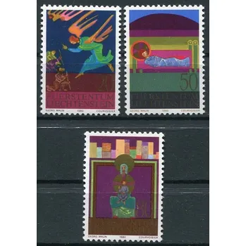 Poštovní známka (1980) MiNr. 761 - 763 ** - Lichtenštejnsko - Vánoce