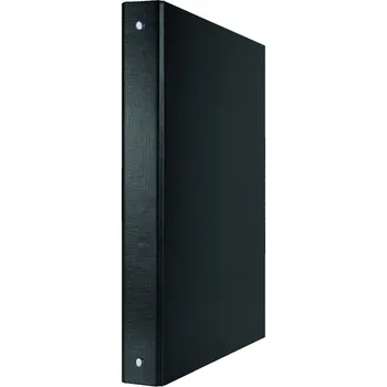 Kroužkový pořadač Donau A4, 4 kroužky, 45 mm, PP, černý