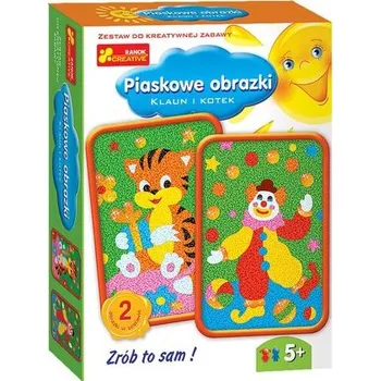 První čtění Piaskowe obrazki - Klaun i kotek