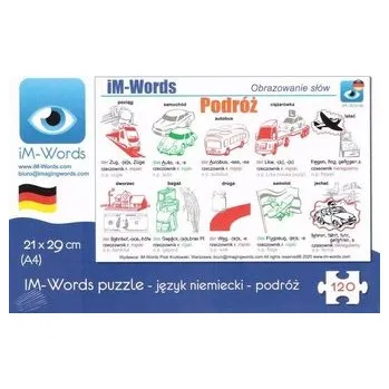 Německý jazyk iM-Words Puzzle120 Niemiecki - Podróż