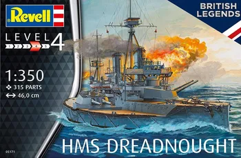 Plastikový model Revell HMS Dreadnought 1:350