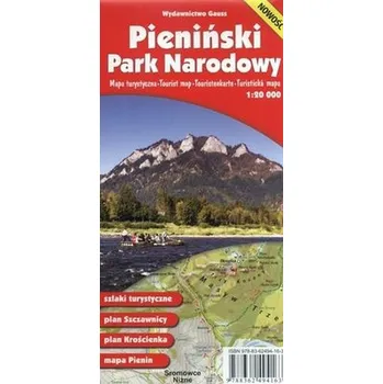 PIENIŃSKI PARK NARODOWY MAPA TURYSTYCZNA 1:20 000 MAPA WODOODPORNA - OPRACOWANIE ZBIOROWE