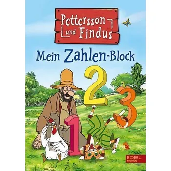 První čtění Pettersson und Findus - Mein Zahlen-Block - Nordqvist, Sven