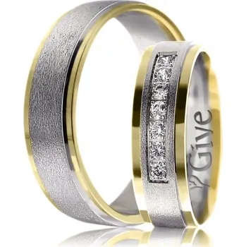 Prsten Luxur Snubní prsteny Diane G 65 D 1