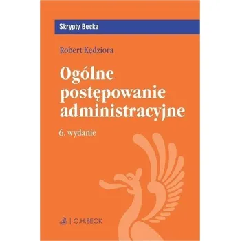 Ogólne postępowanie administracyjne w.2019 - Kędziora Robert
