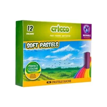 Set školních potřeb Pastele suche 12 kolorów CRICCO