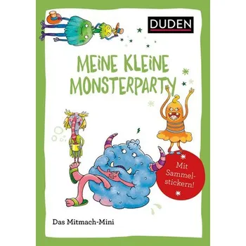 První čtění Duden Minis (Band 44) - Meine kleine Monsterparty / VE mit 3 Exemplaren - Weller-Essers, Andrea