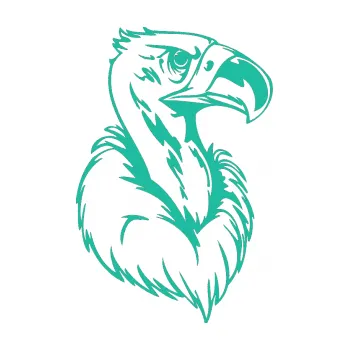 Samolepicí dekorace na vozidlo Predators 091 pravá sup (25 - tyrkysová) SAMOLEPKA NA AUTO, NÁLEPKA, FÓLIE, POLEP, TUNING, VLASTNÍ TEXT, TISK, AUTOSAMOLEPKY.cz, POLEPY, OBRÁZEK, LOGO, 3D STICKERS