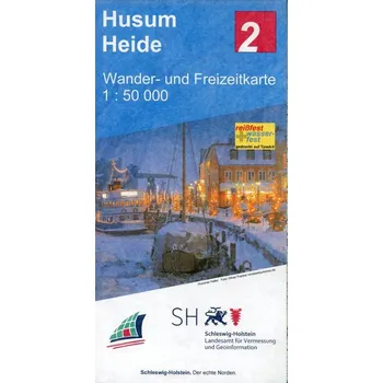 Husum - Heide Wander- und Freizeitkarte 1:50 000