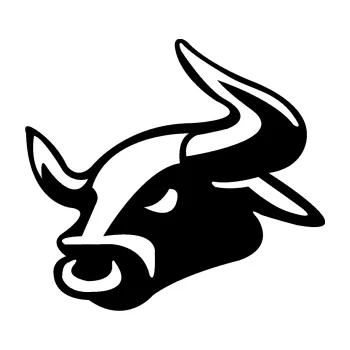 Samolepící dekorace SAMOLEPKA Býk 001 levá (01 - černá) NA AUTO, NÁLEPKA, FÓLIE, POLEP, TUNING, VLASTNÍ TEXT, TISK, AUTOSAMOLEPKY.cz, POLEPY, OBRÁZEK, LOGO, SAMOLEPKY