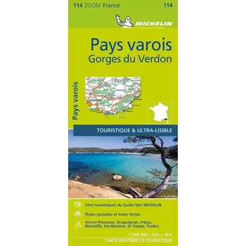 Pays varois Gorges du Verdon 1: 100 000