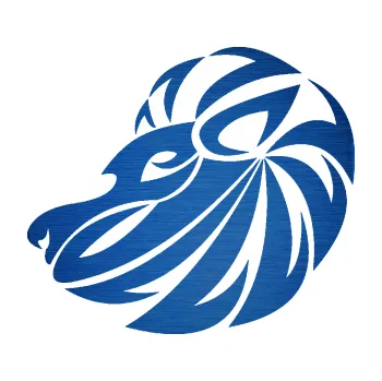 Samolepící dekorace SAMOLEPKA Lev zvěrokruh 003 levá (65 - škrábaný kov modrý) NA AUTO, NÁLEPKA, FÓLIE, POLEP, TUNING, VLASTNÍ TEXT, TISK, AUTOSAMOLEPKY.cz, POLEPY, OBRÁZEK, LOGO, SAMOLEPKY