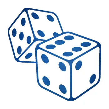 Samolepící dekorace SAMOLEPKA Kostky 003 pravá hrací kostky (65 - škrábaný kov modrý) NA AUTO, NÁLEPKA, FÓLIE, POLEP, TUNING, VLASTNÍ TEXT, TISK, AUTOSAMOLEPKY.cz, POLEPY, OBRÁZEK, LOGO, SAMOLEPKY