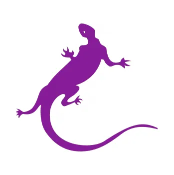 Samolepící dekorace SAMOLEPKA Ještěrka 004 pravá (14 - fialová) NA AUTO, NÁLEPKA, FÓLIE, POLEP, TUNING, VLASTNÍ TEXT, TISK, AUTOSAMOLEPKY.cz, POLEPY, OBRÁZEK, LOGO, SAMOLEPKY