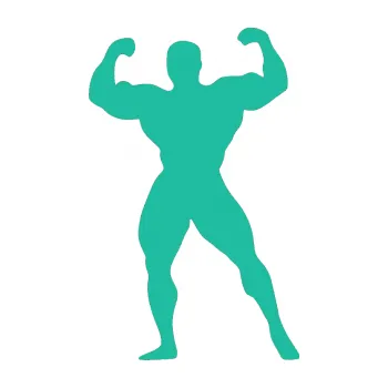 Polep vozidla Kulturista 014 levá (25 - tyrkysová) SAMOLEPKA NA AUTO, NÁLEPKA, FÓLIE, POLEP, TUNING, VLASTNÍ TEXT, TISK, AUTOSAMOLEPKY.cz, POLEPY, OBRÁZEK, LOGO, 3D STICKERS