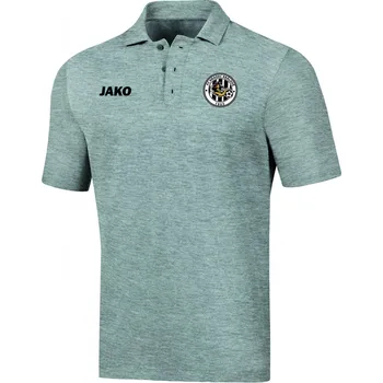 Pánské tričko JAKO BASE triko s límečkem s logem FCHK vel. 36, šedá