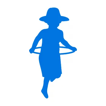 samolepka Hula Hop 001 pravá dítě s obručí (11 - modrá oceán) SAMOLEPKA NA AUTO, NÁLEPKA, FÓLIE, POLEP, TUNING, VLASTNÍ TEXT, TISK, AUTOSAMOLEPKY.cz, POLEPY, OBRÁZEK, LOGO, 3D STICKERS