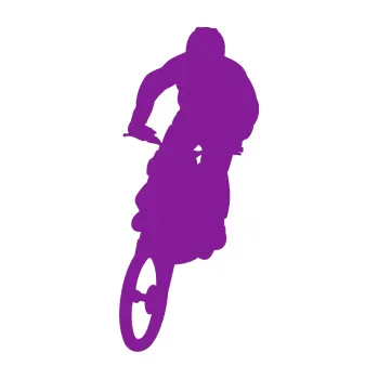 Samolepící dekorace SAMOLEPKA Motorka 013 levá motokros (14 - fialová) NA AUTO, NÁLEPKA, FÓLIE, POLEP, TUNING, VLASTNÍ TEXT, TISK, AUTOSAMOLEPKY.cz, POLEPY, OBRÁZEK, LOGO, SAMOLEPKY
