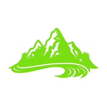 Samolepící dekorace Krajina hory 008 pravá (04 - zelená kawasaki) SAMOLEPKA NA AUTO, NÁLEPKA, FÓLIE, POLEP, TUNING, VLASTNÍ TEXT, TISK, AUTOSAMOLEPKY.cz, POLEPY, OBRÁZEK, LOGO, 3D STICKERS