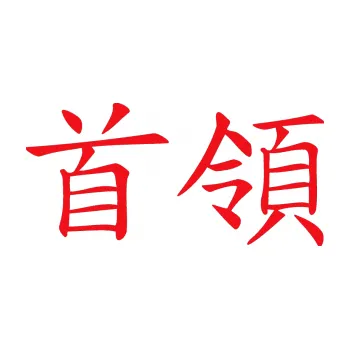 Polep vozidla SAMOLEPKA Čínský znak Cheif (10 - červená) NA AUTO, NÁLEPKA, FÓLIE, POLEP, TUNING, VLASTNÍ TEXT, TISK, AUTOSAMOLEPKY.cz, POLEPY, OBRÁZEK, LOGO, SAMOLEPKY