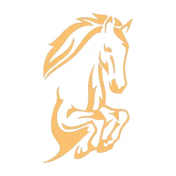 Samolepící dekorace SAMOLEPKA Kůň 031 pravá skok (08 - béžová) NA AUTO, NÁLEPKA, FÓLIE, POLEP, TUNING, VLASTNÍ TEXT, TISK, AUTOSAMOLEPKY.cz, POLEPY, OBRÁZEK, LOGO, SAMOLEPKY