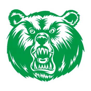 Samolepící dekorace Medvěd 005 levá (12 - zelená) SAMOLEPKA NA AUTO, NÁLEPKA, FÓLIE, POLEP, TUNING, VLASTNÍ TEXT, TISK, AUTOSAMOLEPKY.cz, POLEPY, OBRÁZEK, LOGO, 3D STICKERS